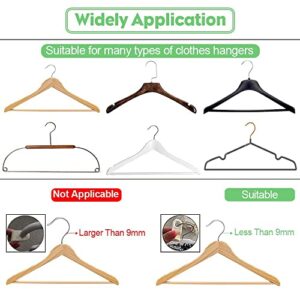 Clothes Hanger Connector Hooks, Cascading Hanger Hooks for Heavy Duty Space Saving, Durable Plastic Outfit Hanger Load 20 Pounds(30Pcs Green)