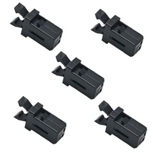 froiny trash can plastic lock 5pcs black self-locking switch replacement catch compatible touch lid bin repair clip