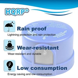 HQRP Photocell Sensor Outdoor Light Switch Dusk to Dawn Photoelectric Control Twist Lock Plug for Led Barn Light, Door Lights, Street Light, Parking Lot Light etc.