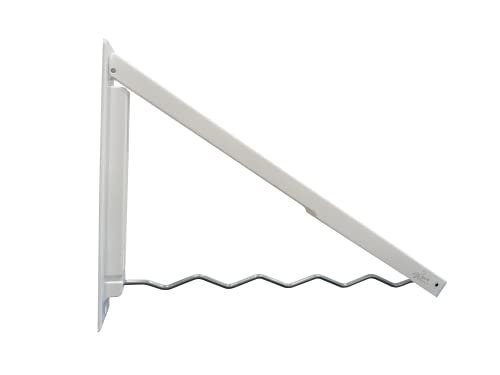 Wave Rack Closet Organizer Folding Hanger Rack, Wall-Mounted