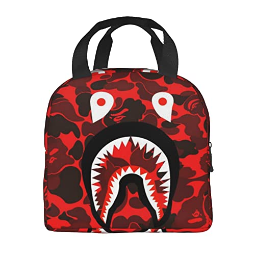 Lunch Bags Leakproof Insulated Lunch Tote Bag thermal insulation 4 hours Women Men Picnic Red