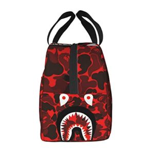 Lunch Bags Leakproof Insulated Lunch Tote Bag thermal insulation 4 hours Women Men Picnic Red