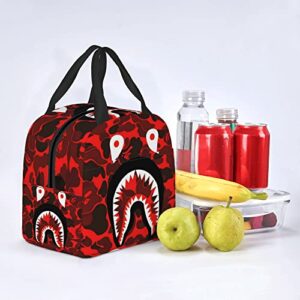 Lunch Bags Leakproof Insulated Lunch Tote Bag thermal insulation 4 hours Women Men Picnic Red