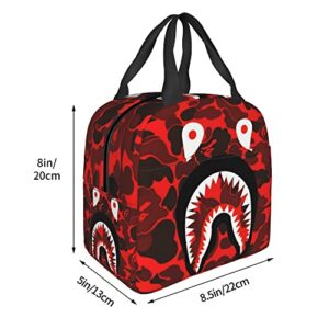 Lunch Bags Leakproof Insulated Lunch Tote Bag thermal insulation 4 hours Women Men Picnic Red