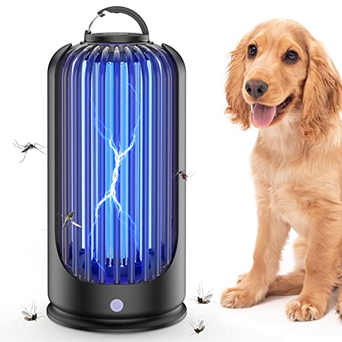 Bug Zapper, Portable Mosquito Zapper for Indoor & Outdoor,Electric Mosquito Killer and Camp Lantern,Waterproof USB Cable Insect Fly Trap Attractant for Home Camping Patio Travel.