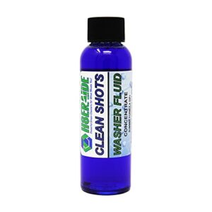 h8eraide clean shots - windshield washer fluid concentrate - 1 bottle makes 1 gallon