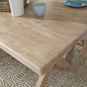 Homestyles Cambridge Dining Table, Off White