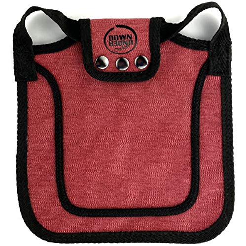 DOWN UNDER OUTDOORS 4 Pack Premium Chicken Saddle with Adjustable Straps to Suit Medium and Large Hens, Poultry Saver, Protector, Apron, Supplies, Care Products (Mixed Colors)