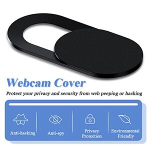 Mesee 50 Pieces Webcam Cover Slider, 0.027-Inch Ultra Thin Web Camera Protective Privacy Covering Slide Stickers for Computer, Laptop, MacBook Pro/Air, iPhone, Tablet, PC, iPad, iMac