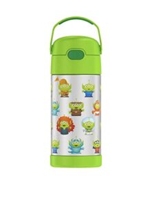 thermos 12oz funtainer with bail handle- green pixar toy story aliens