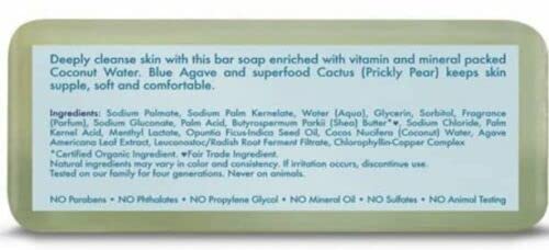Coconut & Cactus Water Quench & Refresh Bar Soap