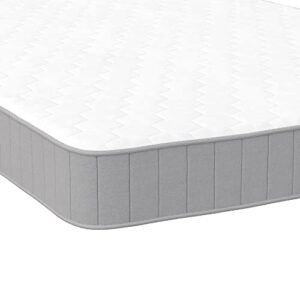 Signature Sleep Tranquility 6 Inch 2-Sided Reversible Bonnell Spring Coil Mattress, Full Size, GreenGuard Gold Certified, White