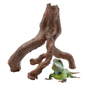 bnosdm reptile wood branches decor lizard climbing tree terrarium trunk ornament habitat decor wood for bearded dragon gecko snake frog chameleon spider