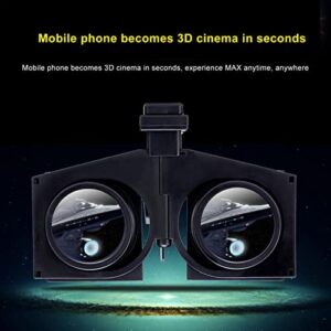 Chenfly 3D VR Glasses,3D VR Glasses, Portable Foldable VR Glasses | Mini Mobile Phone Pocket Virtual Reality Box 3D VR Panoramic Glasses