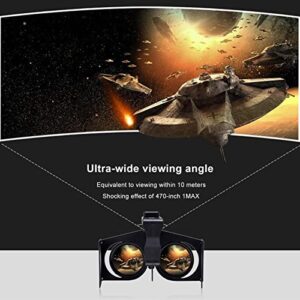 Chenfly 3D VR Glasses,3D VR Glasses, Portable Foldable VR Glasses | Mini Mobile Phone Pocket Virtual Reality Box 3D VR Panoramic Glasses