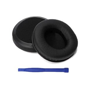 aiivioll replacement ear pads compatible with synchros e50bt e50 s500 s700 wireless earpads headphones ear pads protein pu leather ear pads repair parts (black)