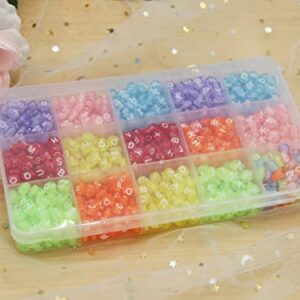 JESEP YONG 8 packs Plastic Organizer Box 15 Grids Clear Storage Container Jewelry Case with Fixed Dividers for Beads Art DIY Crafts Jewelry Fishing Tackles (8pcs 15 Grids Box)