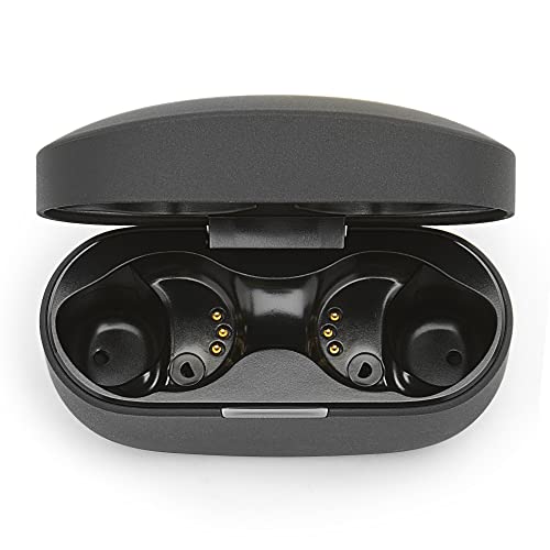 Sony WF-1000XM4 Replacement OEM Charging Case (Black) Bundle with Silicone Case Compatible for Sony WF-1000XM4 Noise Canceling Truly Wireless Earbuds (2 Items)