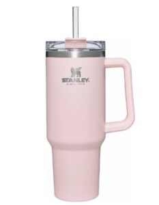 stanley adventure 40oz stainless steel quencher tumbler - petal