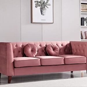 US Pride Furniture S5688N-S5694N Sofas, Rose