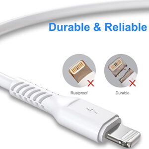 1ft USB-C to Lightning Cable Short, 2Pack USB Type C to Lightning Cable Fast Charging USB C to iPhone Charger Cord Compatible with Apple iPhone 13 12 Pro Max 11 X Xs Xr 8 7 6 Plus 5 SE iPad Air/Mini