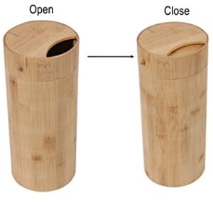 Eco Bomboo Scattering Urn – Biodegradable Scattering Tube for Ashes - Cremation Urn for Adult Ashes - Urns for Human Ashes Male Female (160 Cubic inches(Tree of Life))