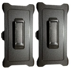 replacement belt clip holster for otterbox defender series case for the samsung galaxy s22 ultra - 6.8" (2 pack)