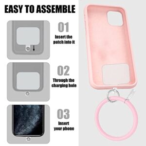 5PCS Silicone Wrist Strap for Phone Case, Cell Phone Charm Wrist Strap, Universal Anti Theft Drop Protection Phone Lanyard Compatible with iPhone 1312 Pro Max 11 S22 Ultra Z Flip3 and Most Smartphones