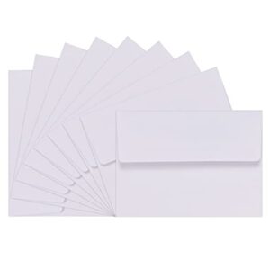 36-pack white 5x7 envelopes self seal a7 envelopes, mailing envelopes, 5x7 envelopes for invitations, white envelopes for 5x7 cards, letters, photos, thank you cards, wedding