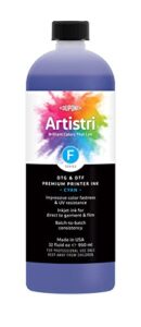 artistri® - f series dtg & dtf ink - cyan - 32 oz