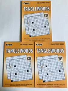 volumes 241, 242, and 243 of tanglewords from penny press collectors series (letterboxes)