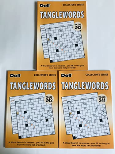 Volumes 241, 242, and 243 of Tanglewords from Penny Press Collectors Series (Letterboxes)