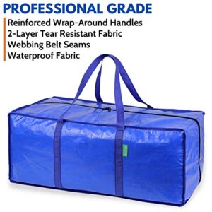 Creative Green Life Premium Quality Tote Bag Bundle (7-Bags) – Includes 3 Reusable Box Bags and 4 Moving Bags