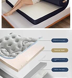 zyhfcfff-sd Double Mattress,Confortable Memory Foam Mattress, Medium Firm Soft Over Mattress, Mattress King Size,Single Mattress,6cm 90x200cm