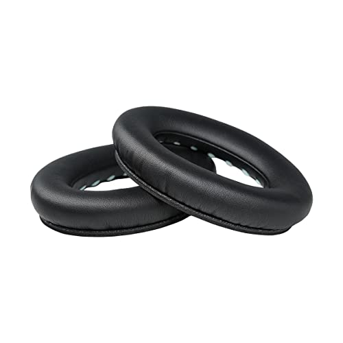 Premium Replacement Ear-Pads Ear-Cushions for Bose QuietComfort QC 45 35 35-ii, Replacement Cover Parts for QC-45 QC-35 QC-35ii Headphones (Black)