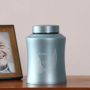 Angle Wings Urns for Human Ashes - Cremation Urns Adult for Funeral, Burial or Home - Decorative Urn for Ashes Male Female