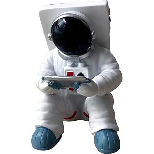 FORTMATE Creative Astronaut Phone Holder, Desktop Cell Phone Stand Compatible with All Mobile Phones,iPhone,Switch,iPad,Tablet
