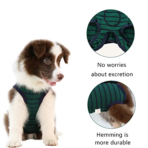 ZIMAOSHAN Recovery Suit for Dogs - Onesie for Small Medium Dogs Recovery Suit for Female Male,Substitute E-Collar & Cone