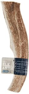 amazon brand - wag elk antler - whole - x-large 9.5-10.5 inches (best for dogs over 45 lbs)