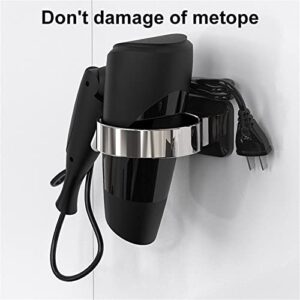 Grey990 Wide Usage Hair Dryer Holder Strong Load-bearing Plastic Labor-saving Universal Hair Dryer Organizer for Bathroom