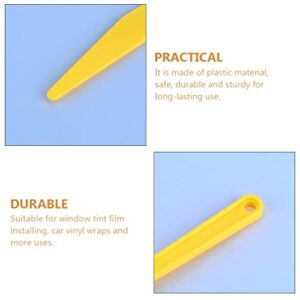 Wakauto Drywall Tools Drywall Tools Drywall Tools 3 Pcs Car Pointed Scrapers Car Decal Squeegee Scrapers Film Tinting Scraper Automotive Tools Automotive Tools Automotive Tools