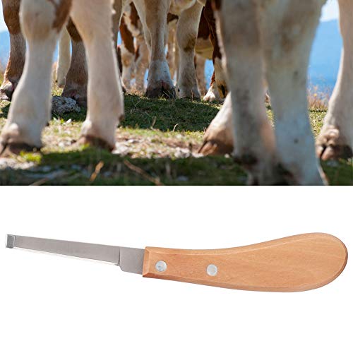 Super Sharp Hoof Knife,Horse Hoof Knife,Hoof Trim Tool Blade Farrier Hoof Knife, Horse Shoe Knife(Left)(Straight Right Hand)