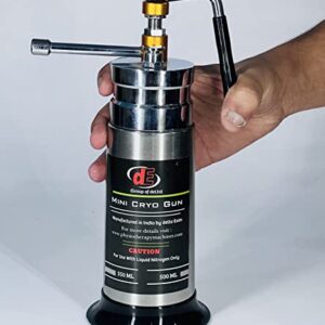 Mini Cryo Gun Liquid Nitrogen Spray Can for Dermatology, New Cryo 350 ML Capacity by Group Of Delta