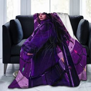 hailee steinfeld flannel fleece blankets ultra-soft warm throw blankets for couch and bed 60"x50"