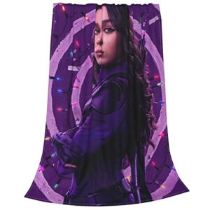 Hailee Steinfeld Flannel Fleece Blankets Ultra-Soft Warm Throw Blankets for Couch and Bed 60"X50"