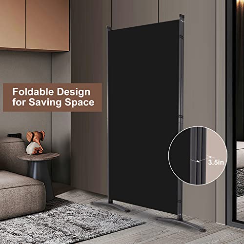 YASRKML 3 Panel Room Divider, Folding Privacy Screen for Home, Dorm ...