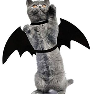 boxod Pet Cat Bat Wings for Halloween Party Decoration,Cat Costume Bat Wings,Dog Costume Bat Wings Cosplay for Dogs and Cats,Cute Puppy Cat Dress Up Accessories