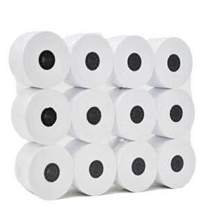 (2 Packs of 5 Rolls) 2 1/4 x 150 ft White Adding Machine Tape Paper (10 Rolls - 50 GSM) Premium One Ply Register/Adding Machine/Calculator Paper Rolls Printing Calculator 10 Key