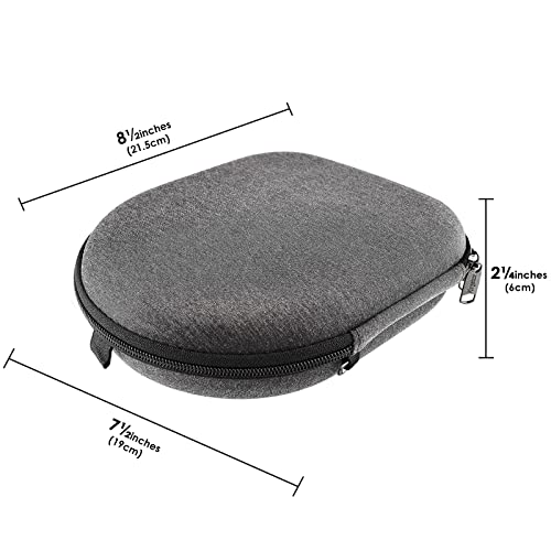 Kingshion Hard Headphone Case Compatible with Bang & Olufsen Beoplay H9i, H95, H9, H8, H8i, H6, H4, Travel Carrying Bag for Beoplay Portal Gaming Headset (Dark Grey)