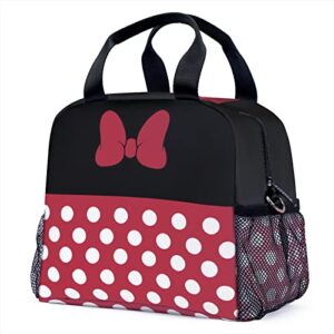 zlcmmf portable lunch bag cartoon reusable lunch box insulated tote bag for women men work travel picnic